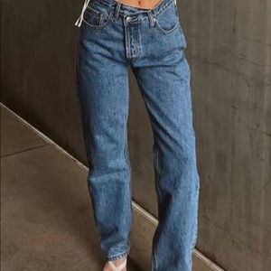 Princess polly crossover jeans